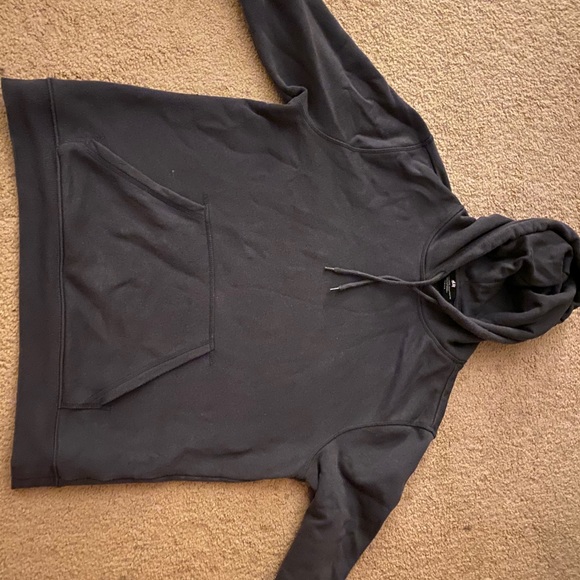 MENS MED H&M DARK GREY HOODY - Picture 3 of 4